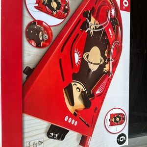 BRAND NEW Brio wooden pin ball game from FAO Schwarz